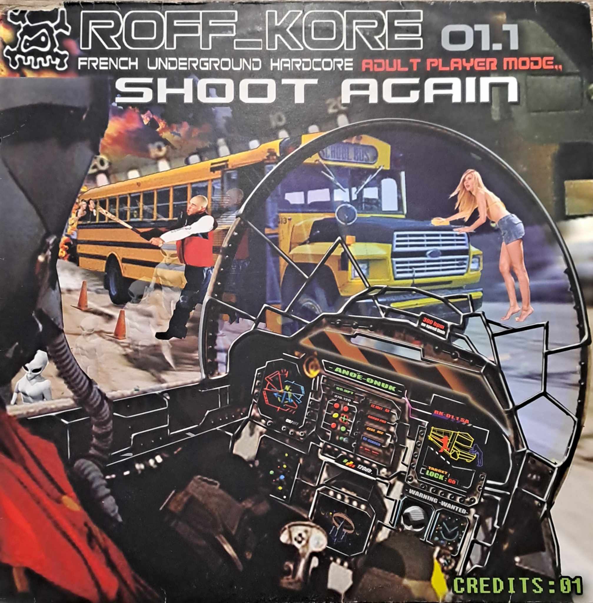 RoffKore Records 01.1 - vinyle hardcore